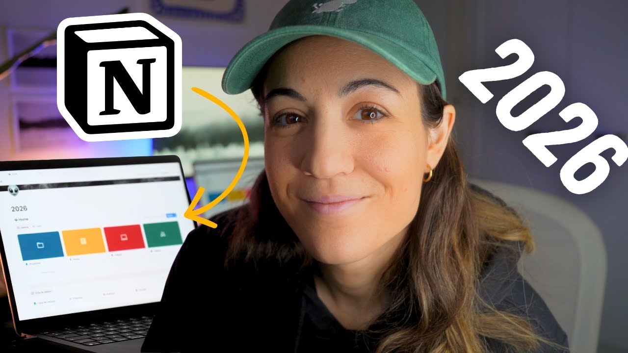 Mi Notion Setup 2026 🔥 El sistema que uso para organizar TODO