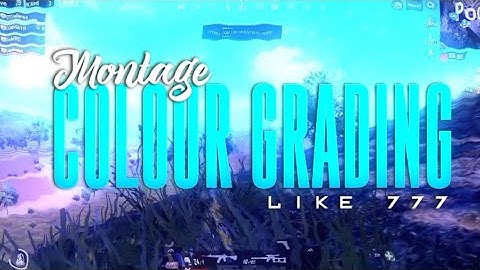 777 Erangel Color Grading On Android 🔥 || Alight Motion Tutorial || Dora vectors || @7 7 7