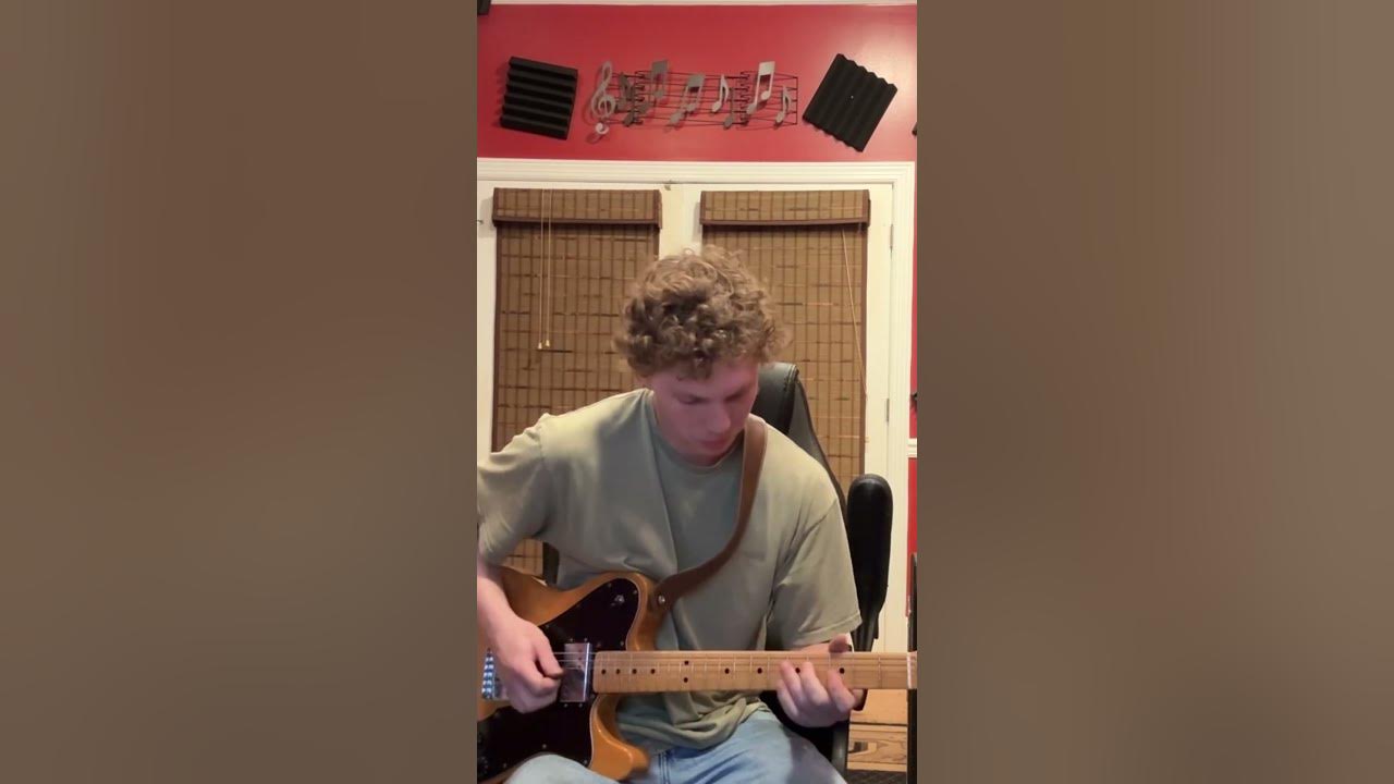 Zach Top “Good Times & Tan Lines” Guitar solo cover #zachtop #goodtimesandtanlines #brentmason