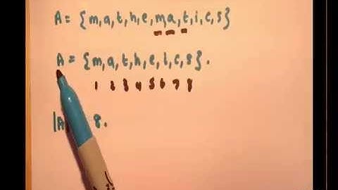 Set Theory- Order or Cardinality