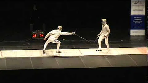 Fencing Masters Quarterfinal - Daryl Homer USA and...