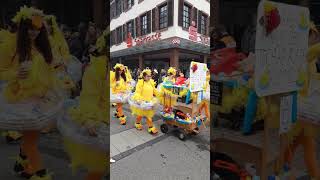Курочки ,цыплята на карнавале в Германии. Народ гуляет и веселиться 😀😀Karneval in Simmern