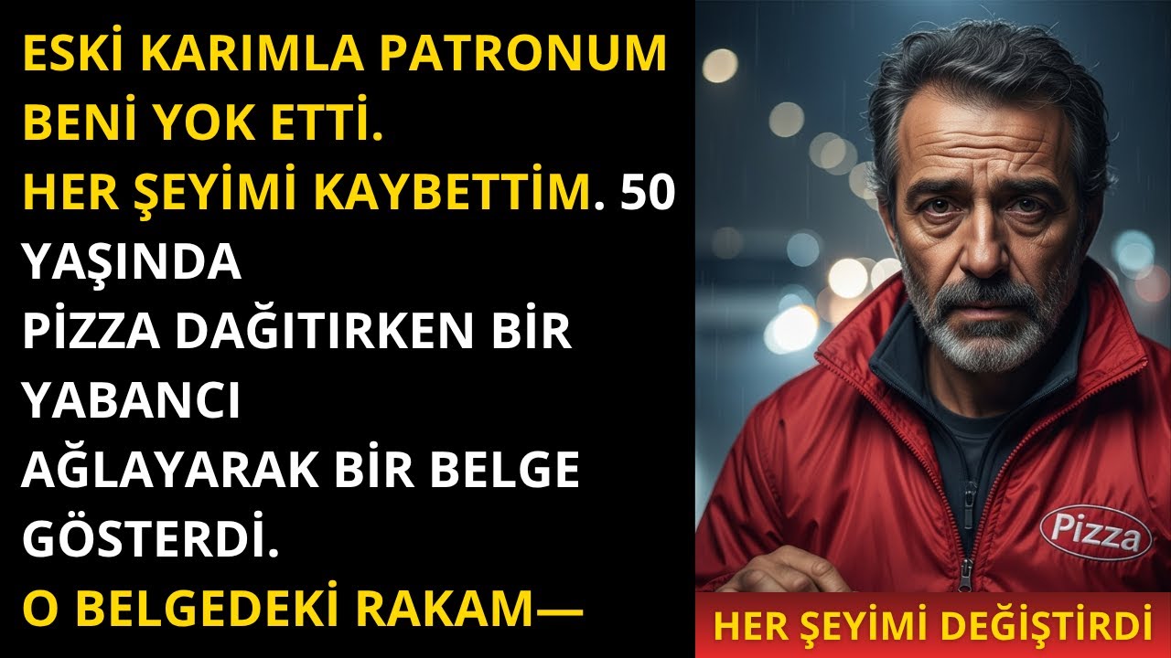 50 Yaşında İşten Kovuldu ve Kara Listeye Alındı, Pizza Dağıtırken Bir Yabancı Ona '823 Milyon Dol...