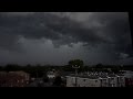 Severe thunderstorm in Montreal - July 15th, 2016