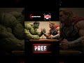 Hulk vs. Thor: Arm Wrestle in India! 💪 Iron Man &amp; Spidey: Price Fight! #hulk #thor #marvel #aivideo