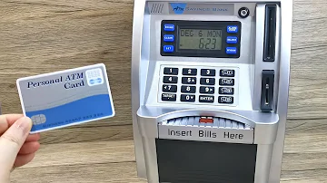 Electronic ATM Savings Box with Password Lock & Debit Card