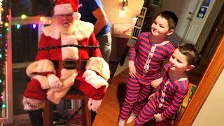 CAPTURING SANTA PRANK!!