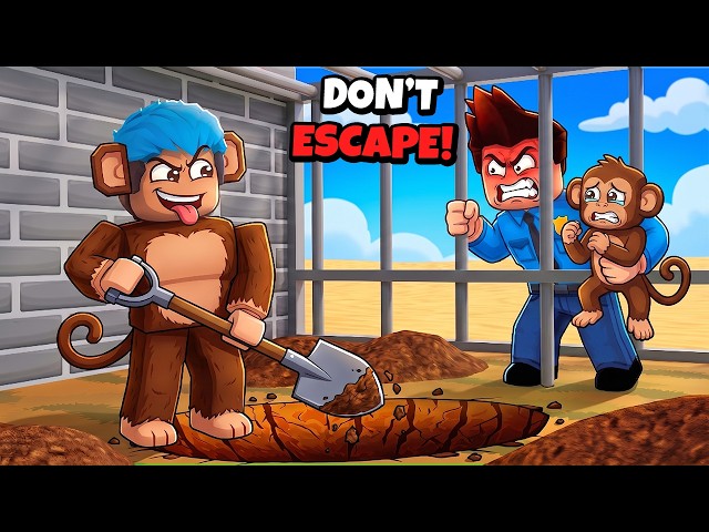 NAG HUKAY AKO HABANG TULOG ANG BANTAY | ROBLOX | Dig to Escape Zoo