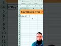 Excel for beginners |Excel Tricks😱🚀 🔥#shortsfeed #shortvideo #excel #shorts #short #ytshorts #viral🔥