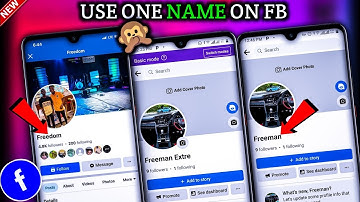 NEW! HOW TO ONE NAME ON FACEBOOK 2025 | HOW TO SINGLE NAME ON FACEBOOK | FIRST NAME SINGLE NAME ONLY