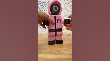 3d printed squid game worker #squidgame #3dprinting#bambulab #squidgame2 #lego