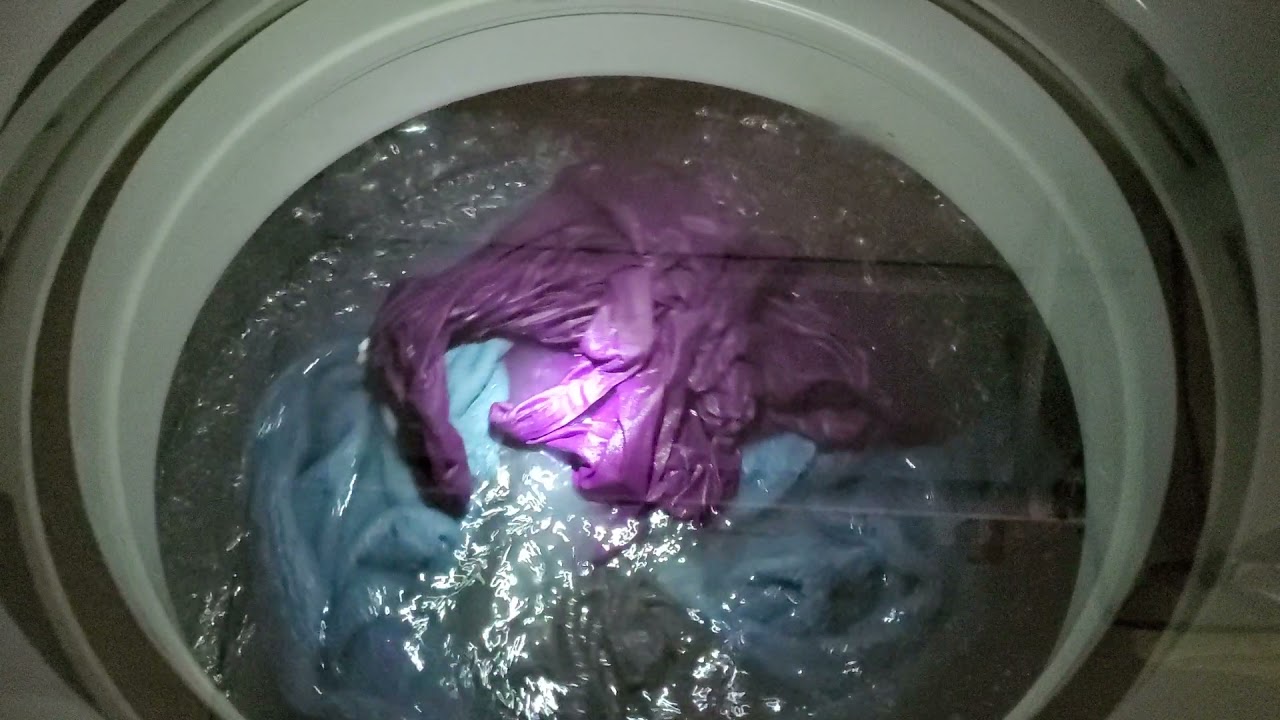 Samsung washer WA45T3200 bedding/waterproof cycle YouTube