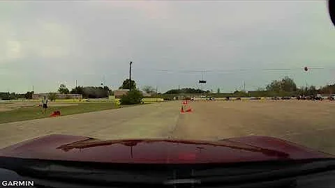 Dashcam: 2025 HouSCCA Autocross Practice #2 | AST Miata | 43.236