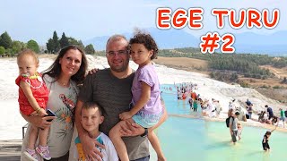 AEGEAN TOUR PART 2 - PAMUKKALE TRAVERTINES: PURE-WHITE BEAUTY by Çocuklu Kampçılar 334 views 7 months ago 7 minutes, 49 seconds