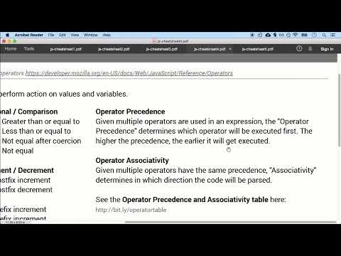 Lesson 37: Operator Precedence in JavaScript