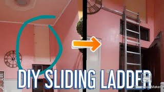 DIY Sliding Ladder