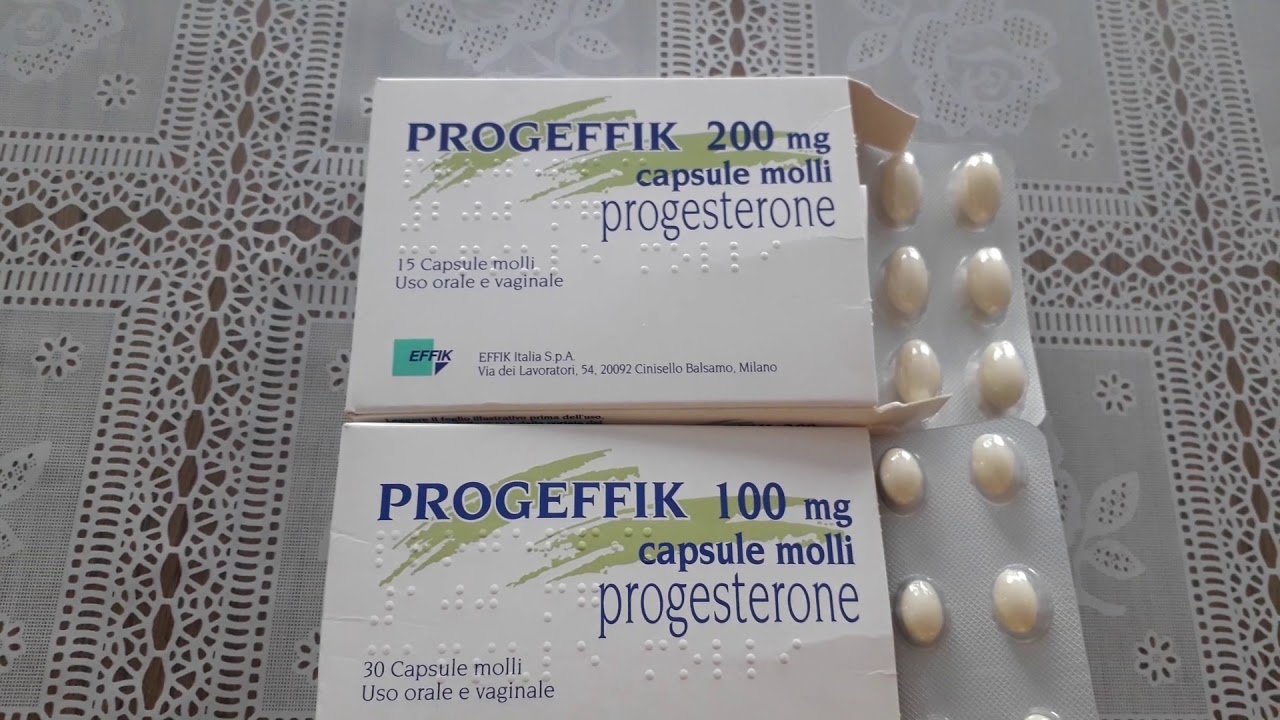 Progeffik Originalnij Italijskij Progesteron Progesterone Youtube