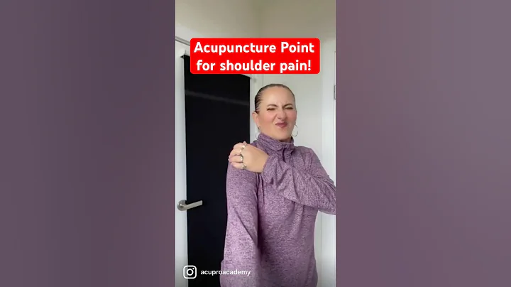 Acupuncture Point for Shoulder Pain 🥴