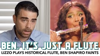 Lizzo Plays Historical Flute, Ben Shapiro Faints