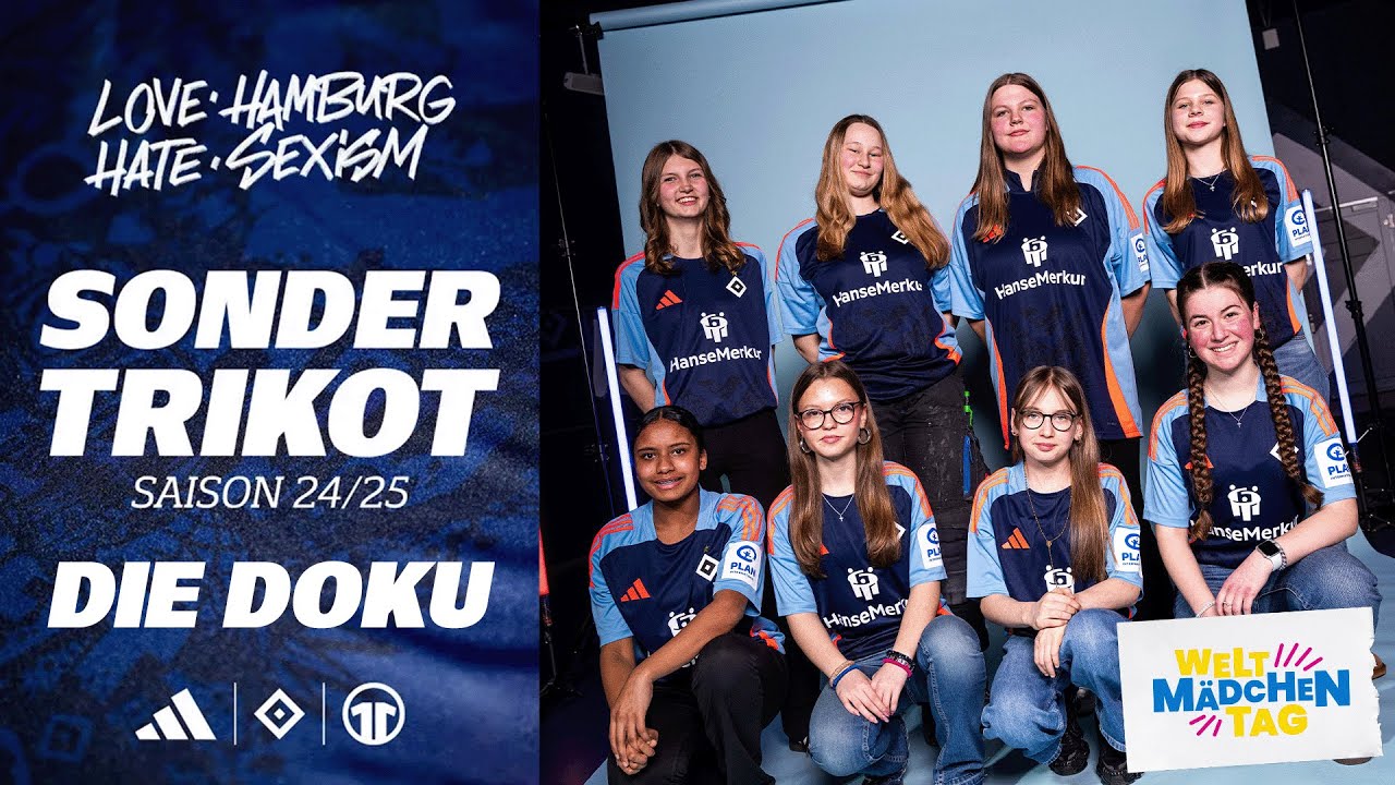 8 MÄDCHEN - 1 TRIKOT! | Die Doku zum Sondertrikot | Love Hamburg, hate Sexism!