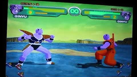 Dragon Ball Z Budokai(Gamecube)-Captain Ginyu Mirror Match