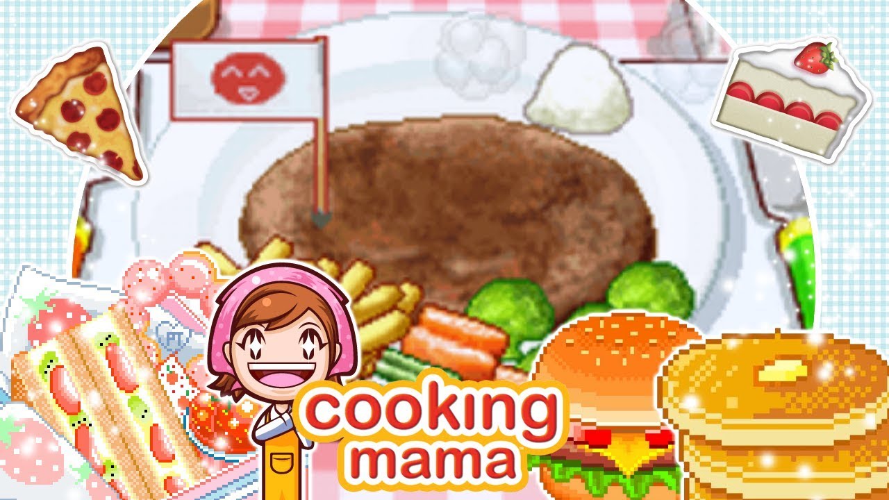 🍳 Cooking Mama (Gameplay): Japanese Hamburger Steak - YouTube