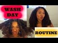 FULL WASH DAY ROUTINE | THICK HAIR