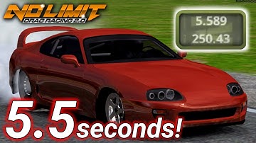 5.5 Seconds Toyota Supra MK4 Tune! Update 1.9.9 | No Limit Drag Racing 2.0