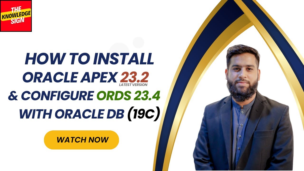 How to Install APEX 232  Configure ORDS 234 with Oracle DB 19C