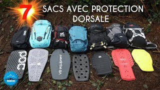 Dossier Test - 7 sacs à dos VTT avec protection dorsale