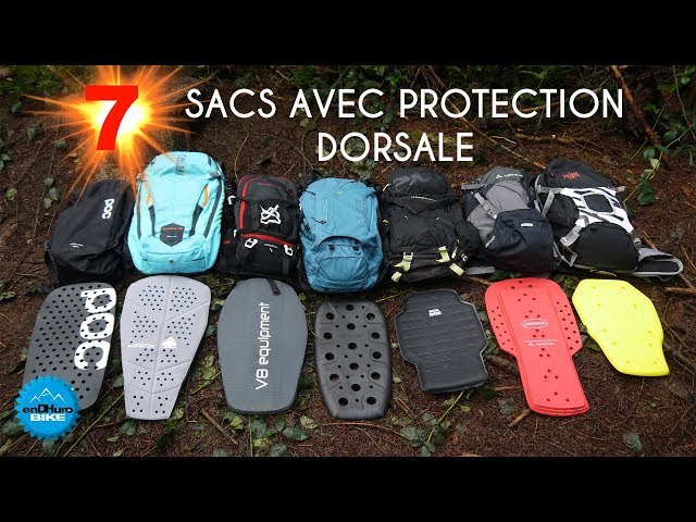 Dossier Test - 7 sacs à dos VTT avec protection dorsale 