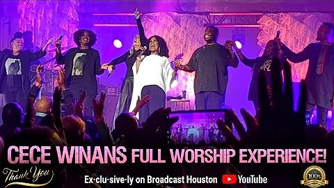 CECE WINANS - BELIEVE FOR IT TOUR  (Full Worship) w/ Todd Dulaney & Jenn Johnson (Atlanta, GA)