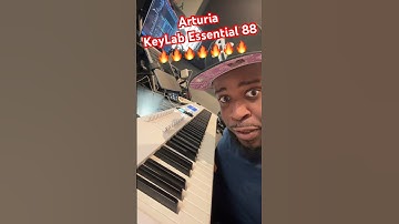 The Arturia KeyLab Essential 88 is 🔥