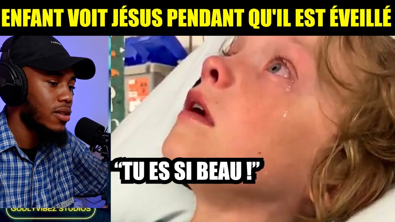 VISION INCROYABLE : Cet enfant voit Jésus et son père décédé et sa réaction a été filmée !