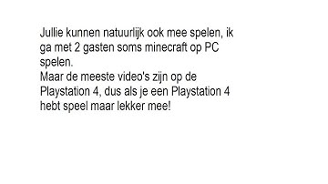 Info video! (VOOR DE VERANDERING)