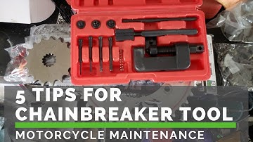 5 Tips for Using a Chain Breaker & Rivet Tool