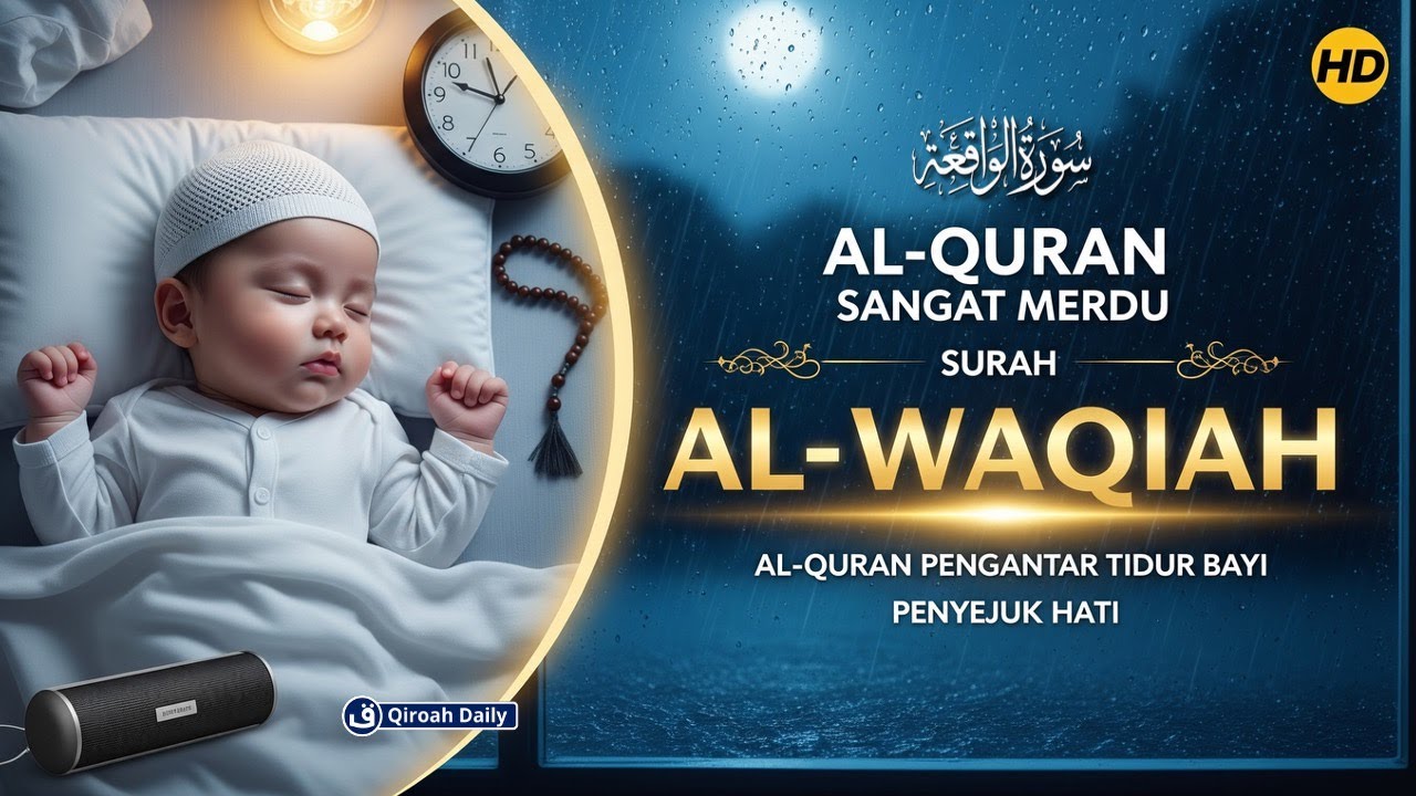 SURAH AL-WAQIAH | MUROTTAL QURAN MERDU PENYEJUK HATI DAN PIKIRAN | BY ALAA AQEL - QIROAH DAILY