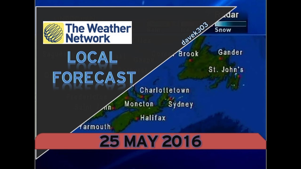 The Weather Network Local Forecast - 25 May 2016