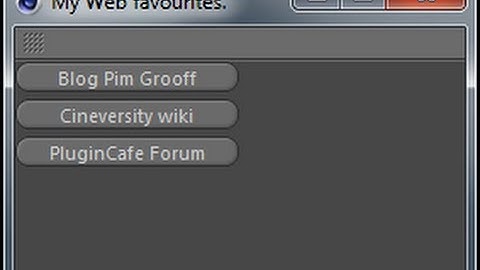 Python tutorial: Access your favorites from C4D