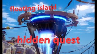 secret hidden quest - navia floating island - tower of fantasy