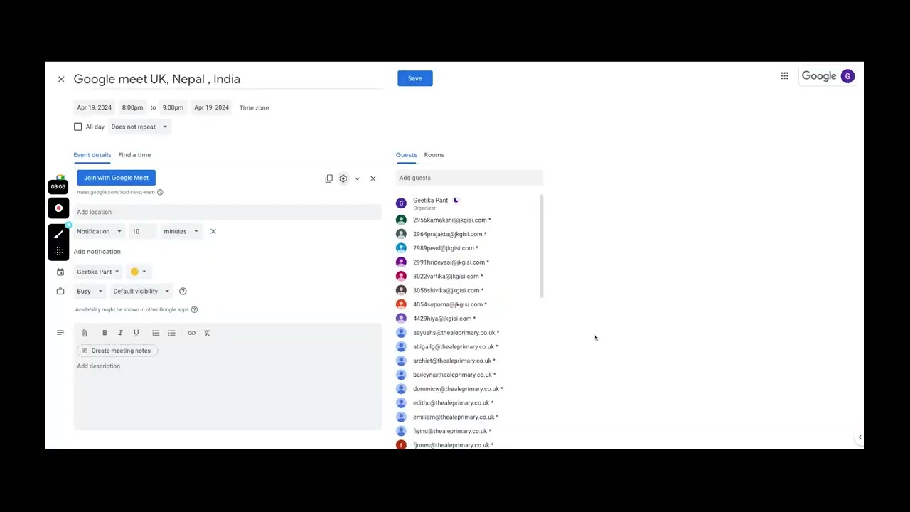 how to add breakout rooms to the google meets