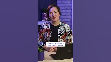 How to use ranking polls in Microsoft Teams meetings