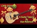 How to play: Little Donkey - Acoustic Guitar Tutorial