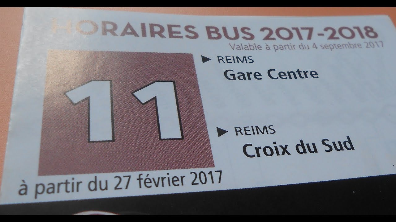 Citura La ligne 11 (Croix du Sud vers Gare Centre)