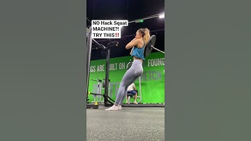 NO HACK SQUAT MACHINE?! TRY THIS