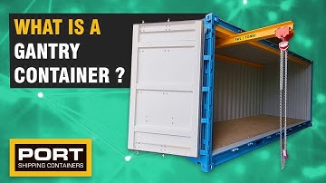 New Product - Gantry Shipping Containers