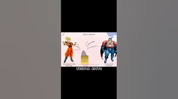 Goku Vs Superman Power Level Shorts Anime Goku Saitama Ccgoku Animewar Dragonball Edit 