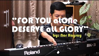 Video thumbnail of "For You Alone with Lyrics"