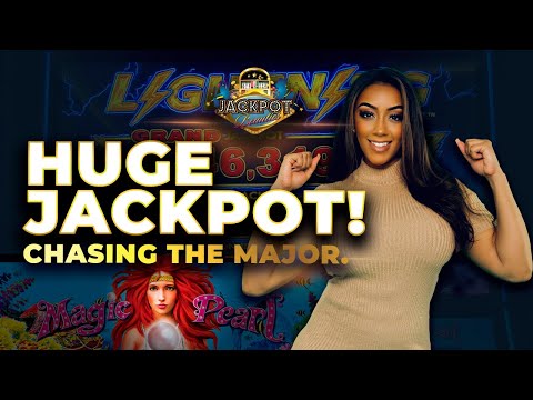 HUGE Jackpot On Magic Pearl Lightning Link! $25 Spins!