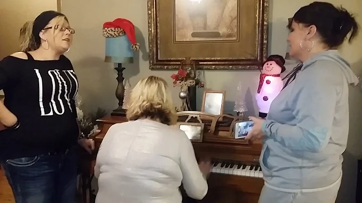 Just having fun &Singing with my sister's